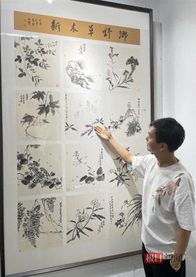 70件精品亮相，来看最“扎根土地”的书画展-图1